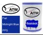 Preview: Fiat, Midnight Blue, PPS: 500ml Lackdose, von ATW Autoteile West.